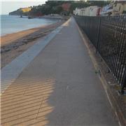 Where's all the seating gone in Dawlish?